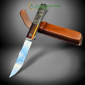 GOR авторський складаний ніж ручної роботи GRYFON KNIVES, сталь CPM S125V, 65 HRC